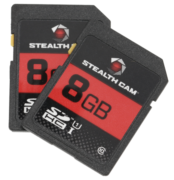 Stealth Cam Sd Memory Card, Steal Stc-2sd8gb     8gb Sd Card 2pk