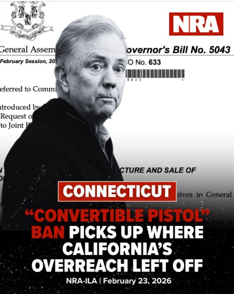 Connecticut "Glock Ban" Advances