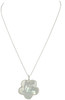 JanKuo Mother-Of-Pearl Clover Necklace