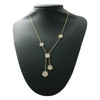 Jankuo Flower 14K Goldplated & Cubic Zirconia Necklace