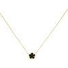 JANKUO 14K Goldplated Flower Necklace