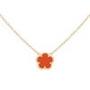 JANKUO 14K Goldplated Flower Necklace