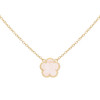JANKUO 14K Goldplated Flower Necklace