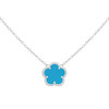 JANKUO 14K Goldplated Flower Necklace