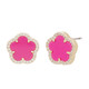 JANKUO Jewelry Flower Clover Stud Earring