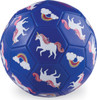 Size 3 Soccer Ball - Unicorn (Purple) 1