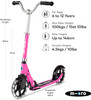 Pink Led Cruiser Scooter