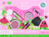 Klee Kids Melon Sugar Fairy Mineral Play Makeup Kit 1