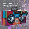 Retro Boom Box Fm Radio With Led Speakers