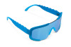 Gulf Shore Shield Blue Youth Sunglasses