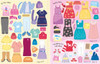 Sticker Dolly Dressing Shopping