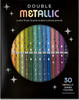 Double Metallic Colored Pencil Set 1