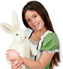 Rabbit, Standing White Hand Puppet 3