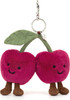 Amuseables Cherries Bag Charm 1