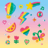 Paint And Peel Jelly Stickers Glitter Goals