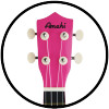 Dragonfruit Pink Soprano Ukulele