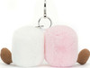 Amuseables Pair Of Marshmallows Bag Charm 3