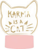Cat Write On Neon Light 4