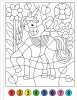 Unicorns And Friends Color By Number