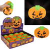 4\" Light-Up Jack O Lantern Puffer (sold individually) 1