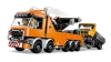 Heavy Duty Recovery Tow Truck With Crane