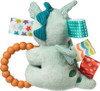 Taggies Drax Dragon Teether Rattle - 6\" 4