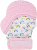 Munch Mitt Baby Teething Mitten (Pink Rainbow) 1