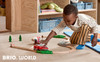BRIO World Pull Back Train Set 4