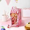 Hello Kitty Sweet Shop DIY Book Nook Kit 1