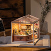 Super Creator Double Joy Bubble Tea DIY Miniature House Kit 1