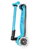 Maxi Deluxe Foldable Led Bright Blue Scooter