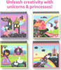 Scratch Art Activity Book -Unicorns & Princesses 5