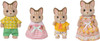 Calico Critters Striped Cat Family 1