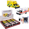5\" Diecast Mercedes-benz Sprinter Ambulance 12ct 1