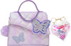 Fancy Crossbody Handbag, Tie Dye Butterfly 1