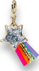 Gold Glitter Shooting Star Charm 2