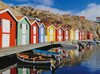 Colorful Houses In Sweden 100 Piece