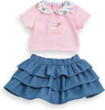 T Shirt And Skirt 12 Inch