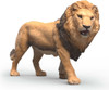 African Lion Animal Toy Figurine 1