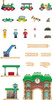 Wooden Retro Train & Station Set (DS) 4
