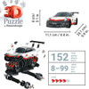 Iconics 3d Porsche 911 Gt3 Cup 108 Piece
