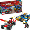 LEGO Ninjago: Rogue vs. Drix Race Car Duel 1