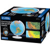 Illuminated Geopolitical Globe
