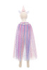 Unicorn Sparkle Cape And Headband Size 4-6