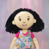 Groovy Girl Daisy Black Hair With Light Beige Skin