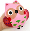 Pink Owl Squishy-5\"-6 3