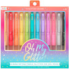 Oh My Glitter! Retractable Glitter Gel Pens - Set of 12 1