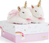 Doudou et Compagnie Lucie the Unicorn - Booties With Rattle 1