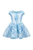 Sequins Concert Queen Dress Blue Size 5-6