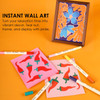 Retro Groove Trace And Color Drawing Kit